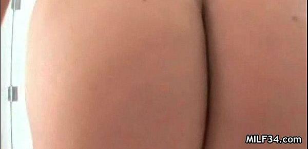Sexy mom suck and fuck dick for jizz